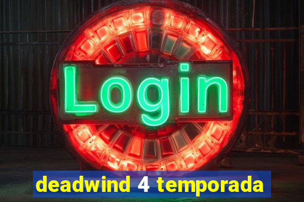 deadwind 4 temporada